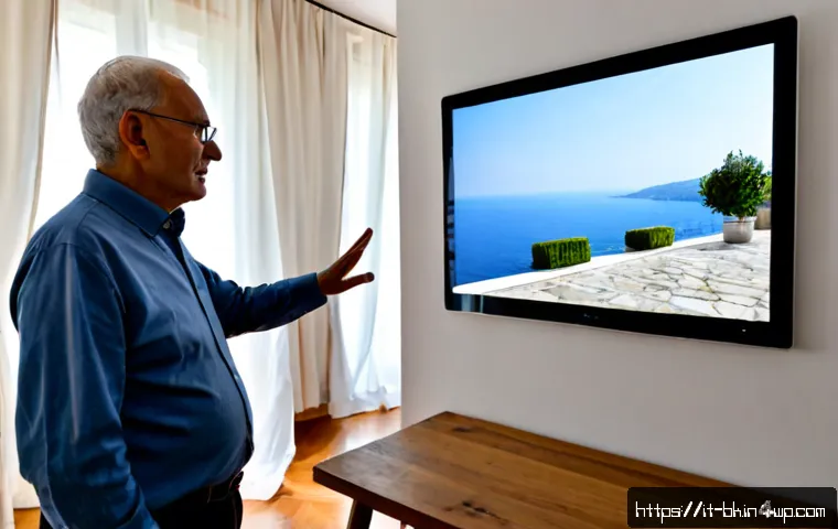 Home 15 제스처 기반 인터페이스의 실제 사용자 경험 연구 - Photorealistic usability research session in a bright contemporary Italian home, an older adult comf...